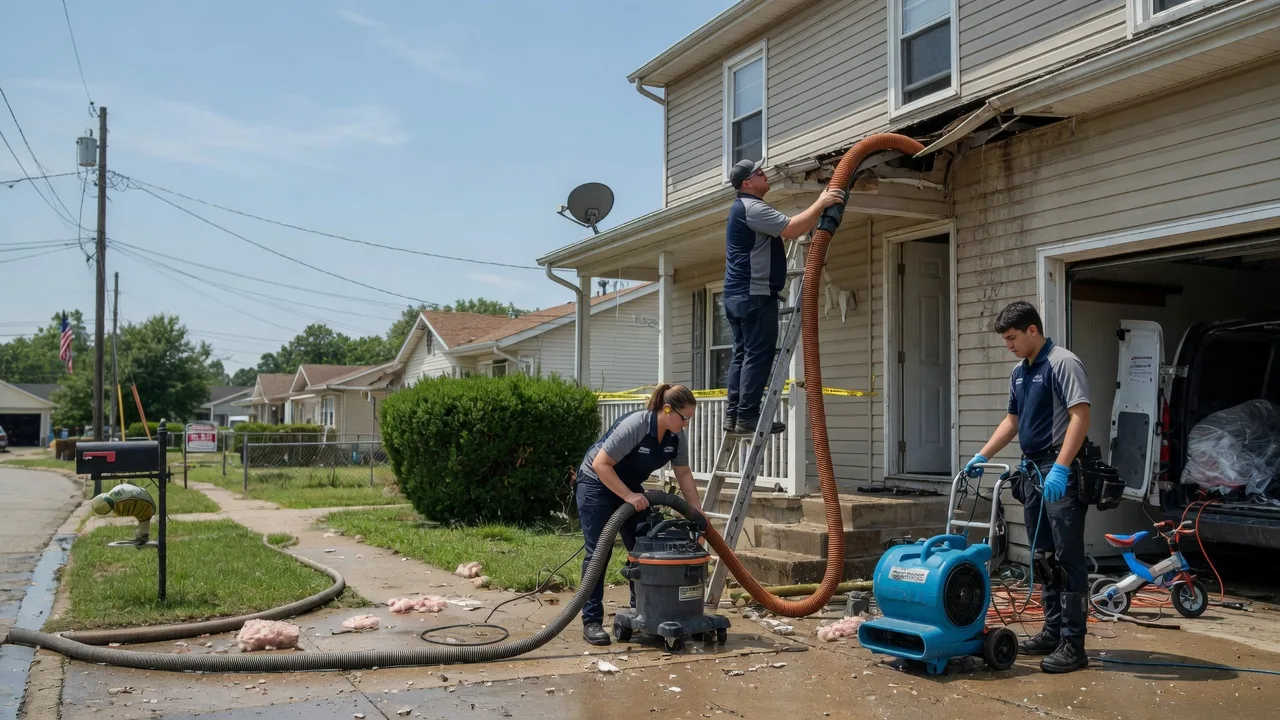 Water Damage Restoration in Jacob, IL near me